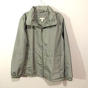 Pale Green Appleseed's Windbreaker Jacket, Size L